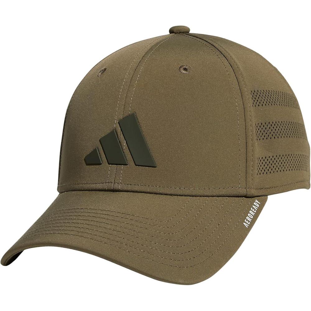 image:imageadidas Mens Gameday 5 Stretch Fit Hat Athletic Structured Baseball CapOlive Strata GreenShadow Olive Green4