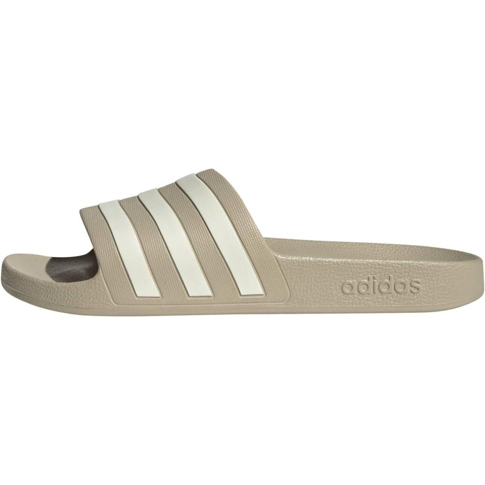 image:imageadidas Unisex Adult Adilette Aqua Slide SandalKhakiOff White