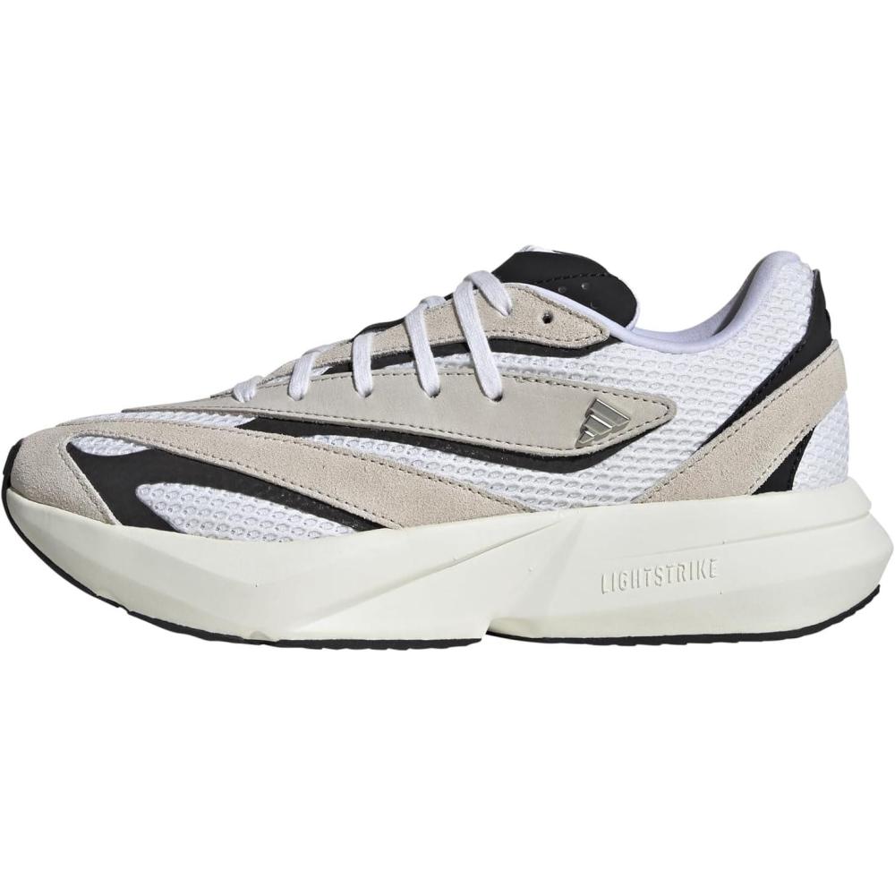 image:imageadidas Womens Lightstride SneakersAluminaSilver MetallicBlack