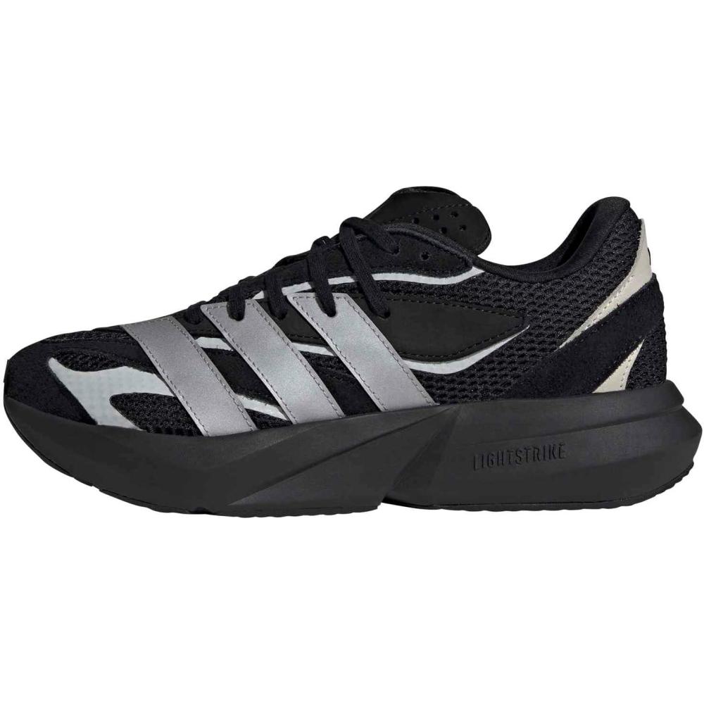 image:imageadidas Womens Lightstride SneakersBlackMatte SilverOff White