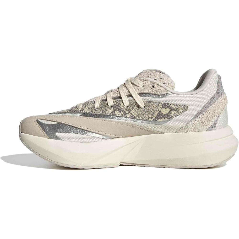 image:imageadidas Womens Lightstride SneakersOff WhiteSilver MetallicGrey