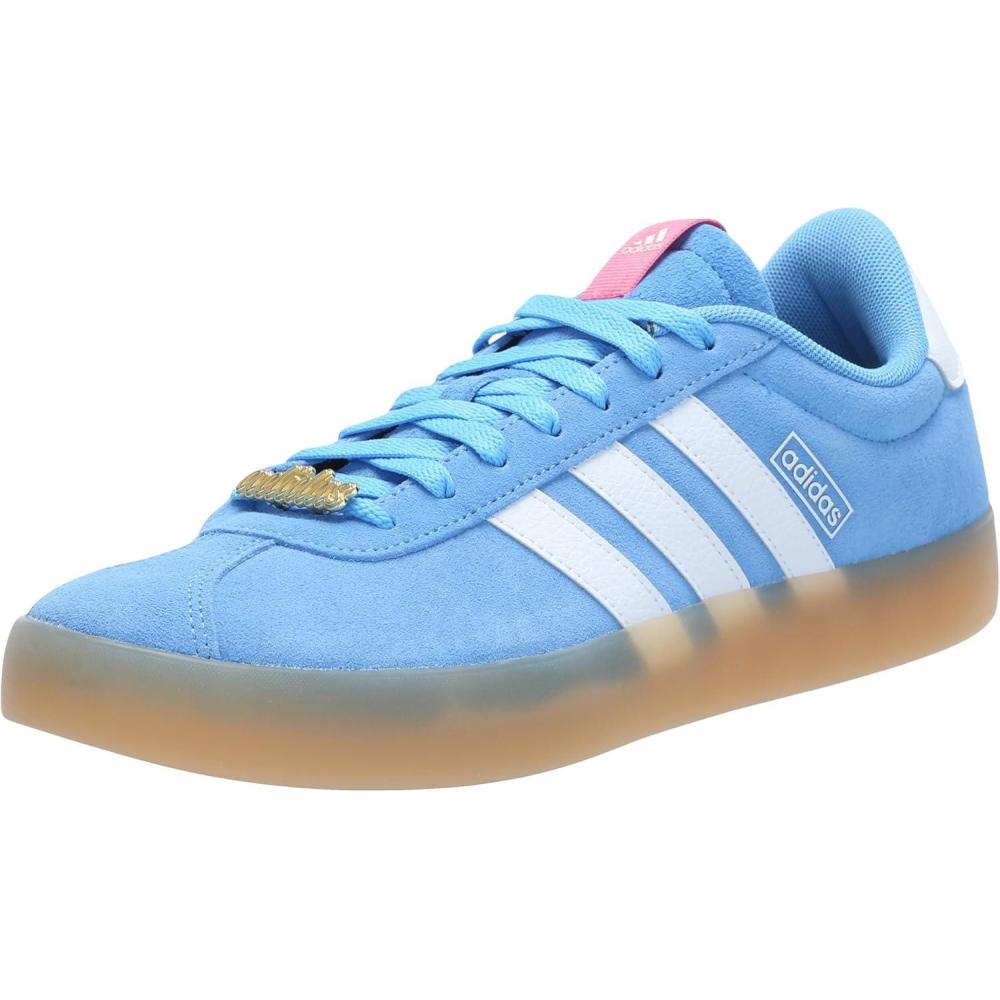 image:imageadidas Womens VL Court 30 SneakerBlue BurstWhitePink Fusion
