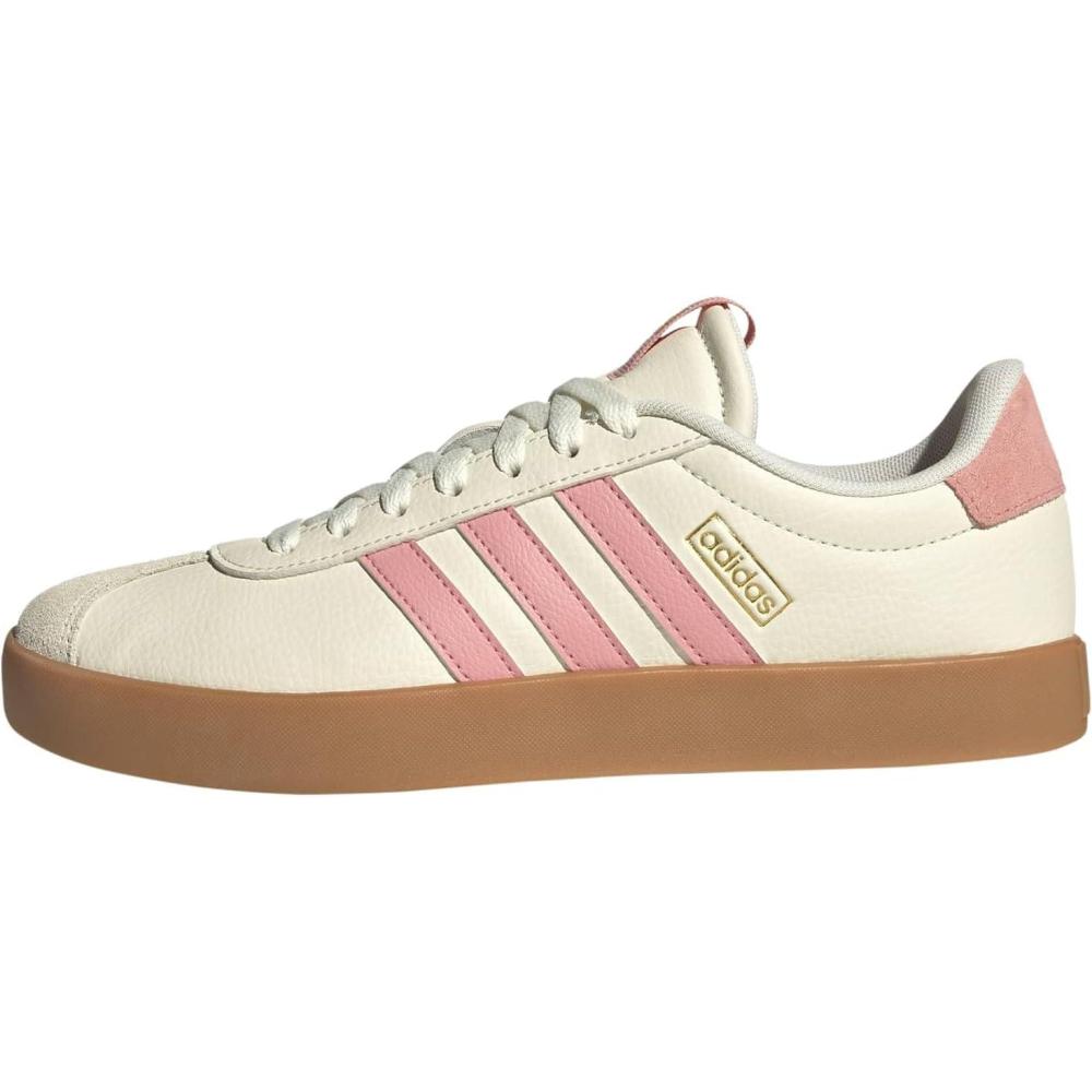 image:imageadidas Womens VL Court 30 SneakerOff WhiteSemi Frozen TurboGold Metallic