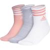 Semi Pink Spark/Grey/White/3-stripe/3