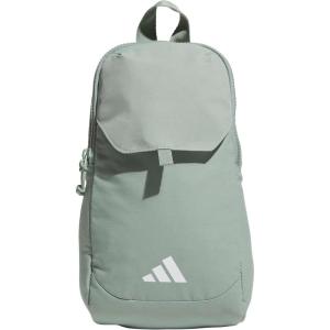adidas Essentials Crossbody – Athletic Sling Bag with Phone Pocket(Silver Green)