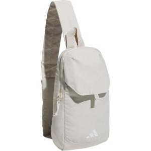 adidas Essentials Crossbody – Athletic Sling Bag with Phone Pocket(Wonder Alumina Grey)