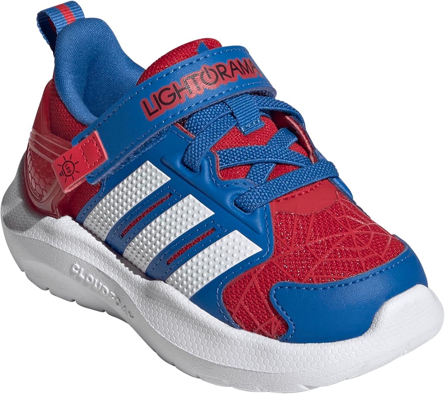 image:imageadidas Baby LightoramaSpidermanBetter ScarletWhiteBright Royal
