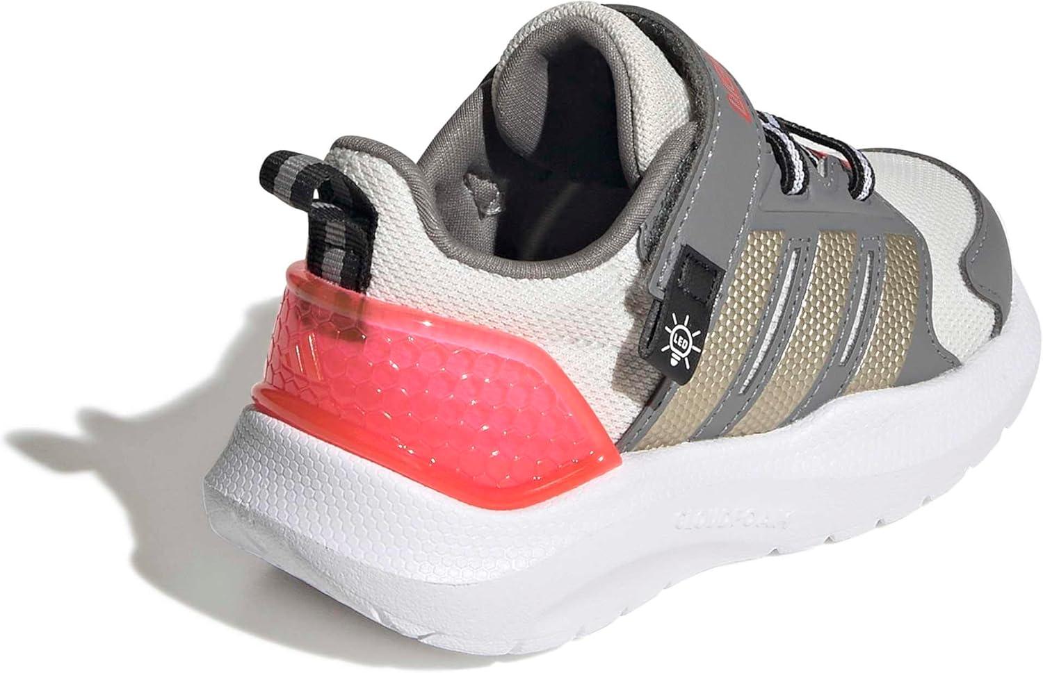 image:imageadidas Baby LightoramaWhiteCyber MetallicLucid Red