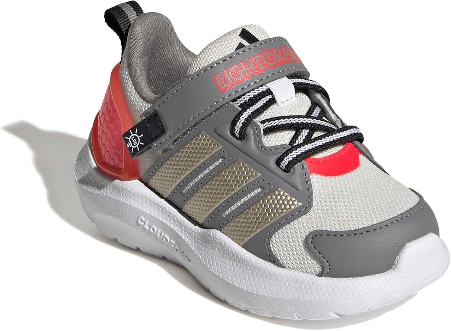 image:imageadidas Baby LightoramaWhiteCyber MetallicLucid Red