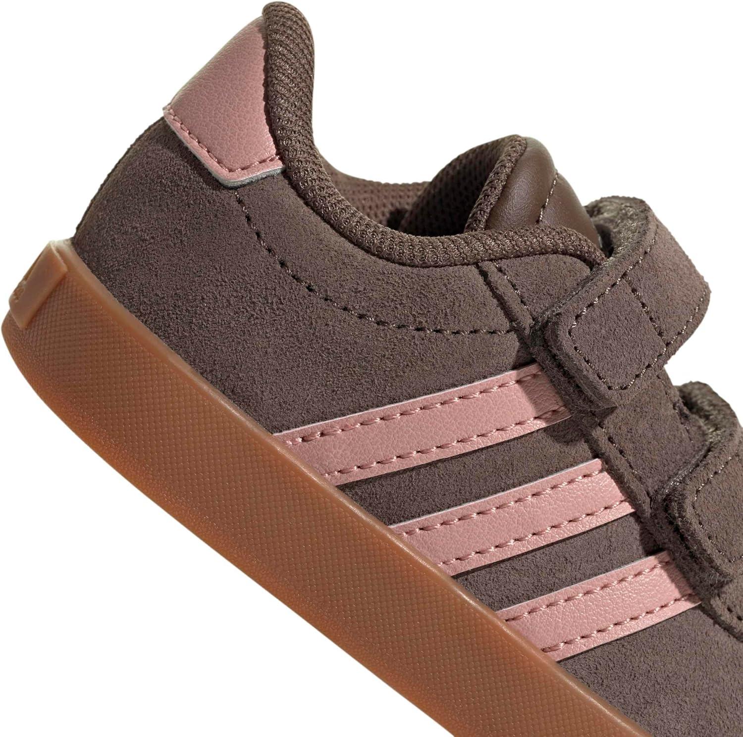 image:imageadidas Baby VL Court 30 Hook amp Loop ShoeEarth StrataSemi Frozen TurboAmber Gum