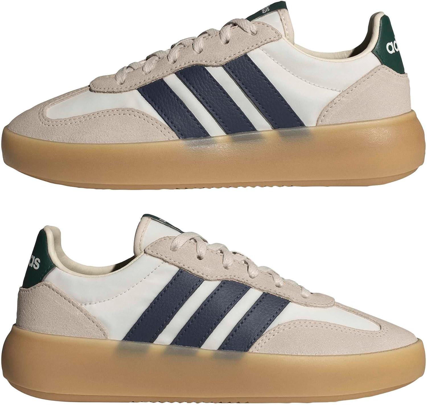 image:imageadidas Kids Barreda Decode ShoeOff WhiteCollegiate NavyCollegiate Green