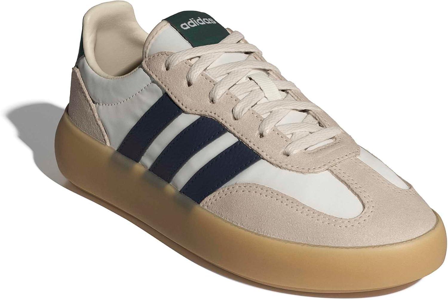 image:imageadidas Kids Barreda Decode ShoeOff WhiteCollegiate NavyCollegiate Green