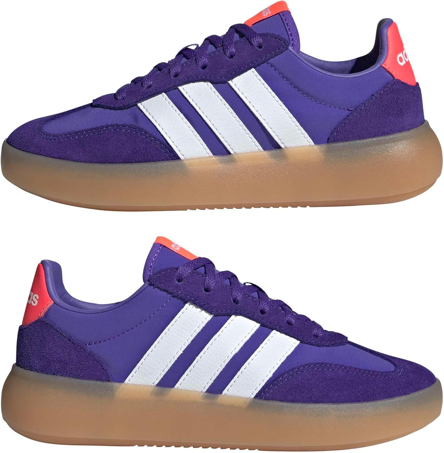 image:imageadidas Kids Barreda Decode ShoeSolar PurpleWhiteTurbo