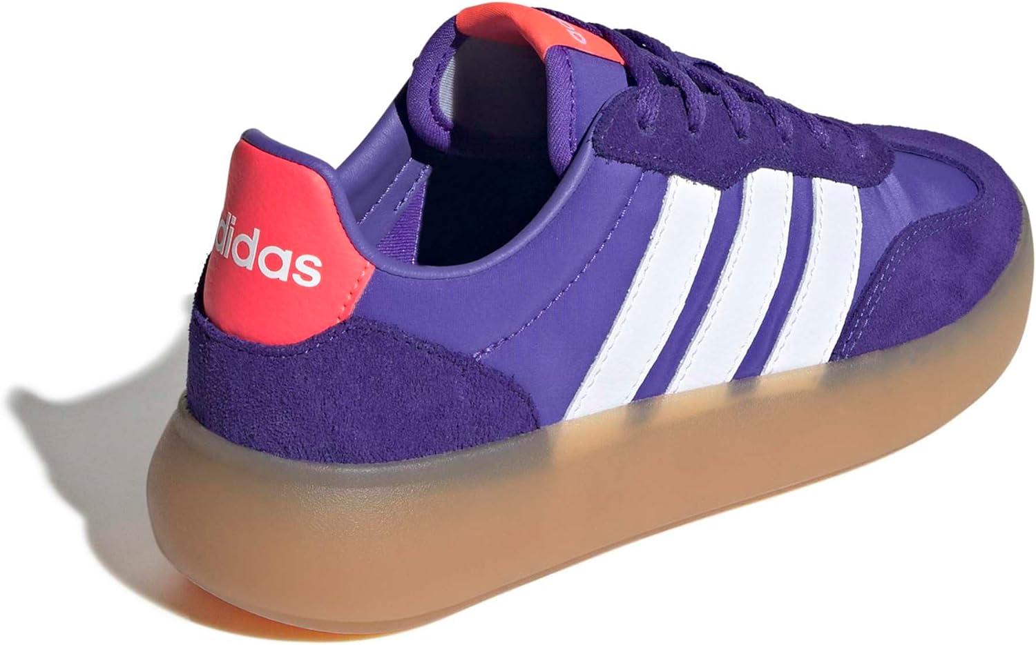 image:imageadidas Kids Barreda Decode ShoeSolar PurpleWhiteTurbo