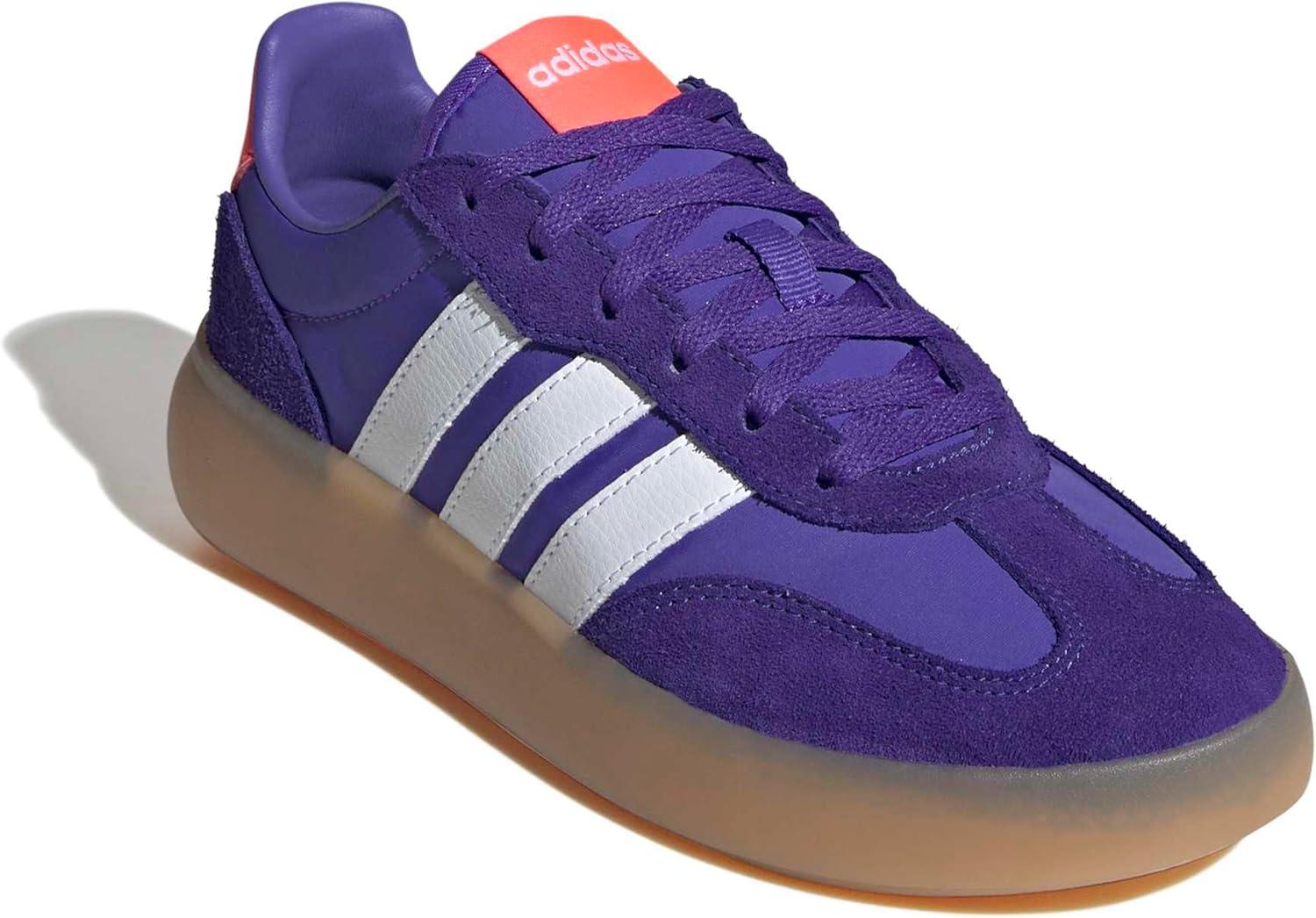 image:imageadidas Kids Barreda Decode ShoeSolar PurpleWhiteTurbo