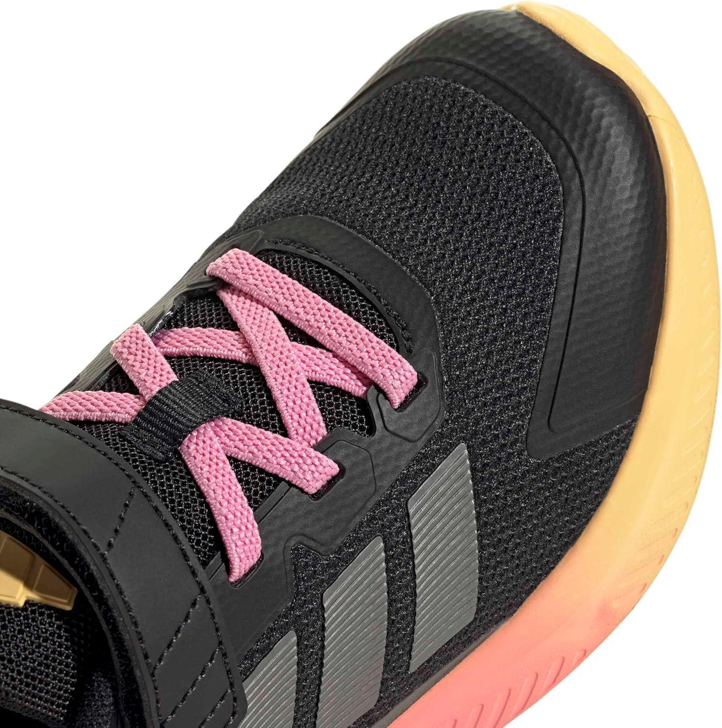 image:imageadidas Kids Fortarun 40BlackIron MetallicBliss Pink
