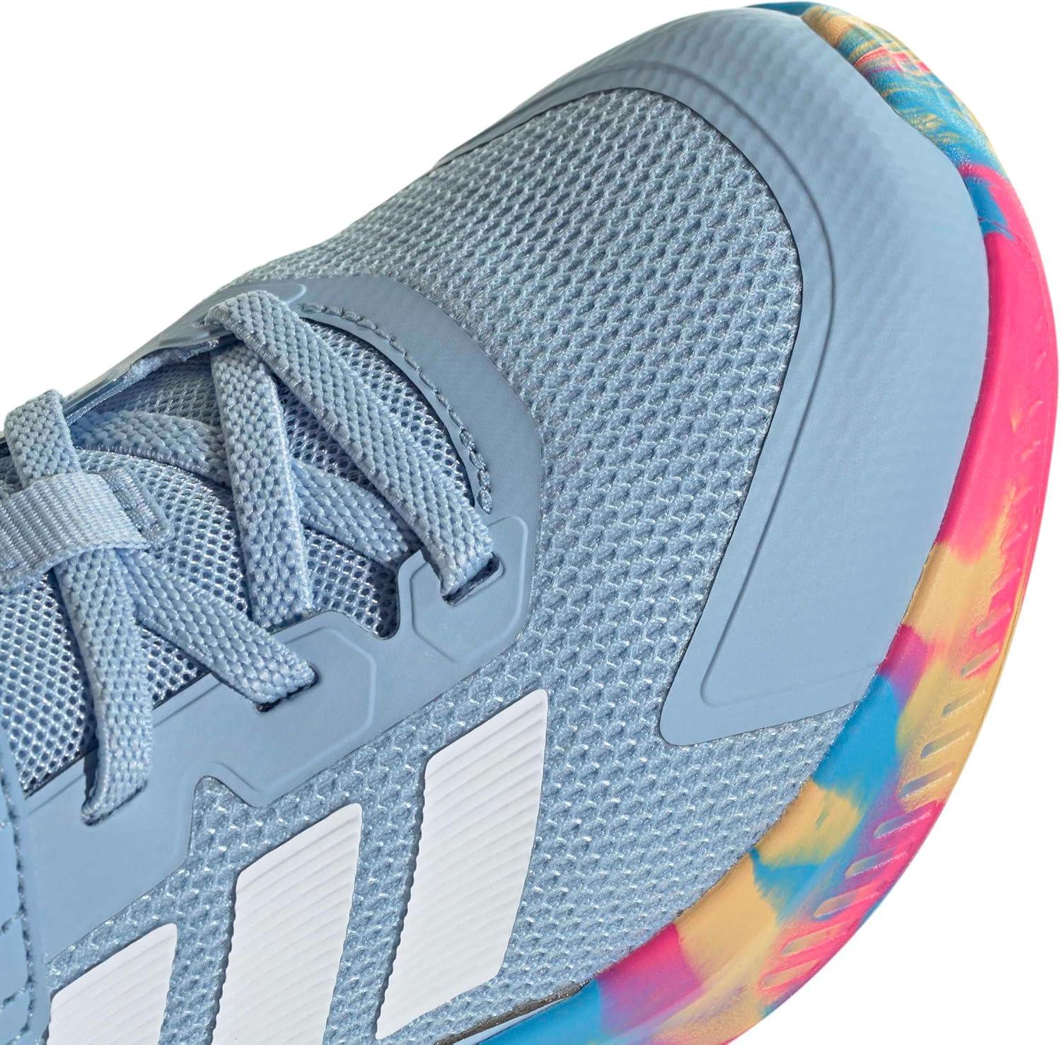 image:imageadidas Kids Fortarun 40BlueMagic Grey MetallicLucid Pink
