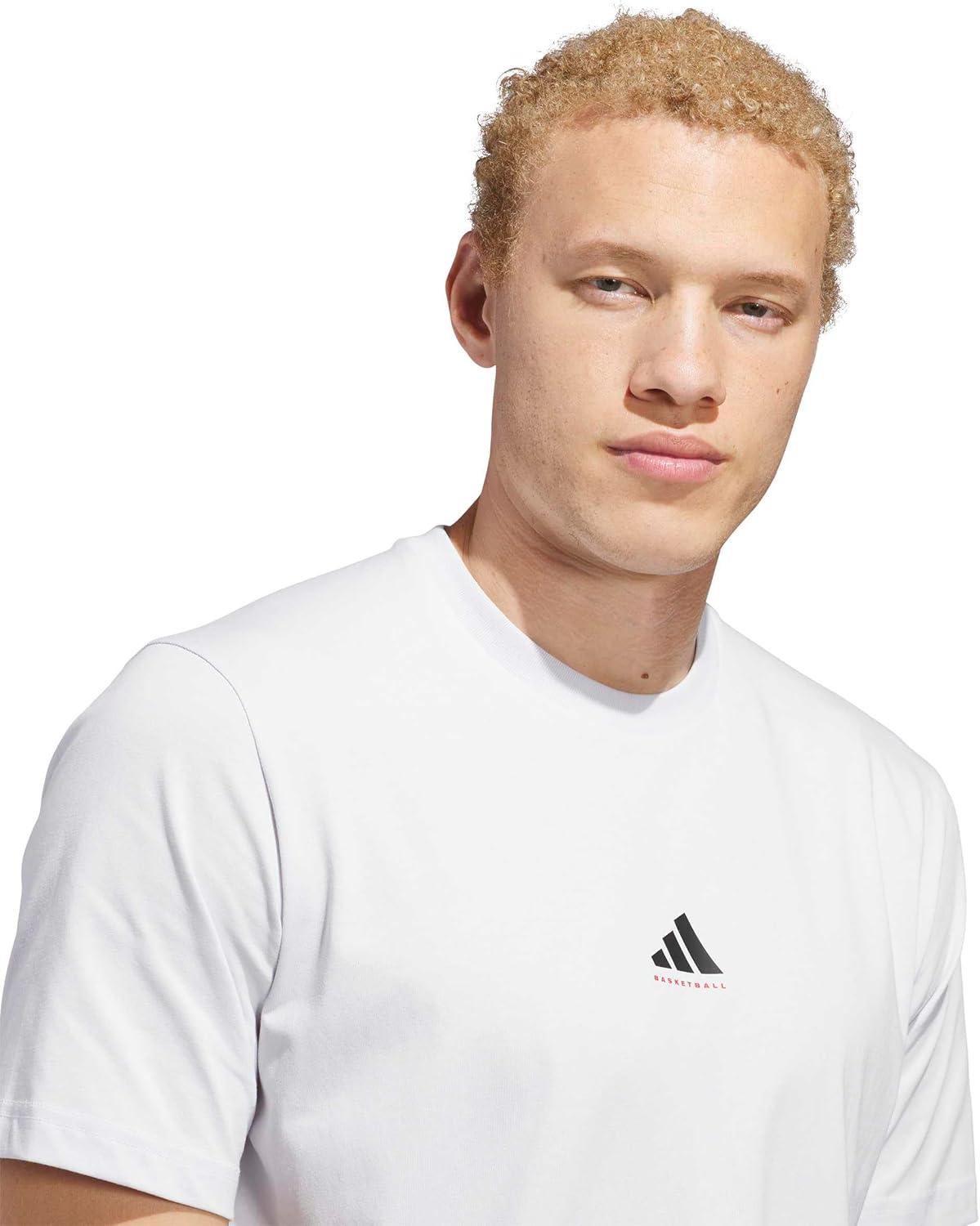 image:imageadidas Mens Basketball Foundation TShirtDash Grey