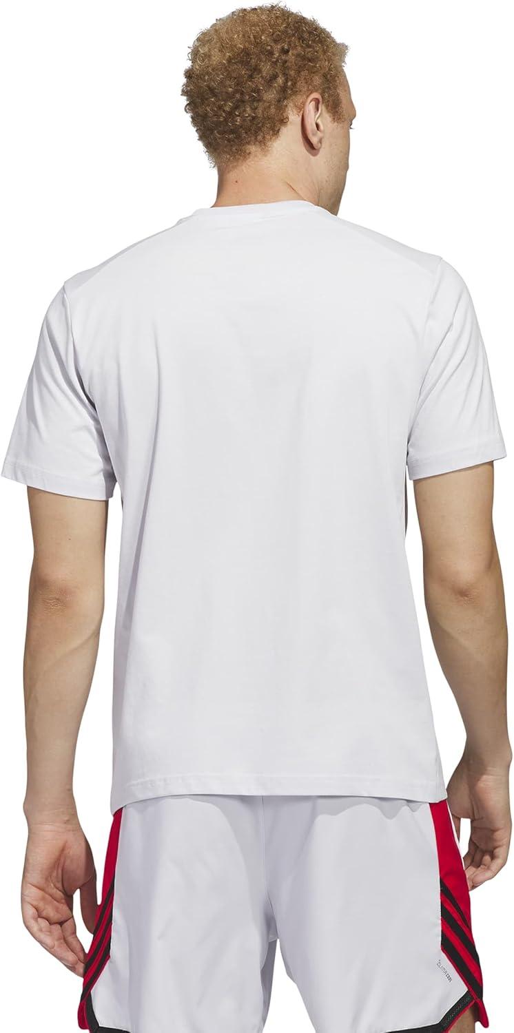 image:imageadidas Mens Basketball Foundation TShirtDash Grey