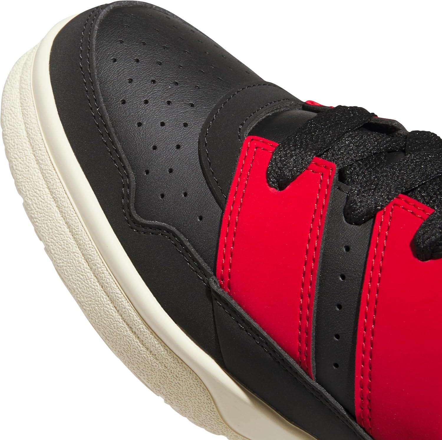 image:imageadidas Mens Break Start 2000 Lace Up Sneakers Shoes Casual BlackBlackBetter ScarletWarm Vanilla