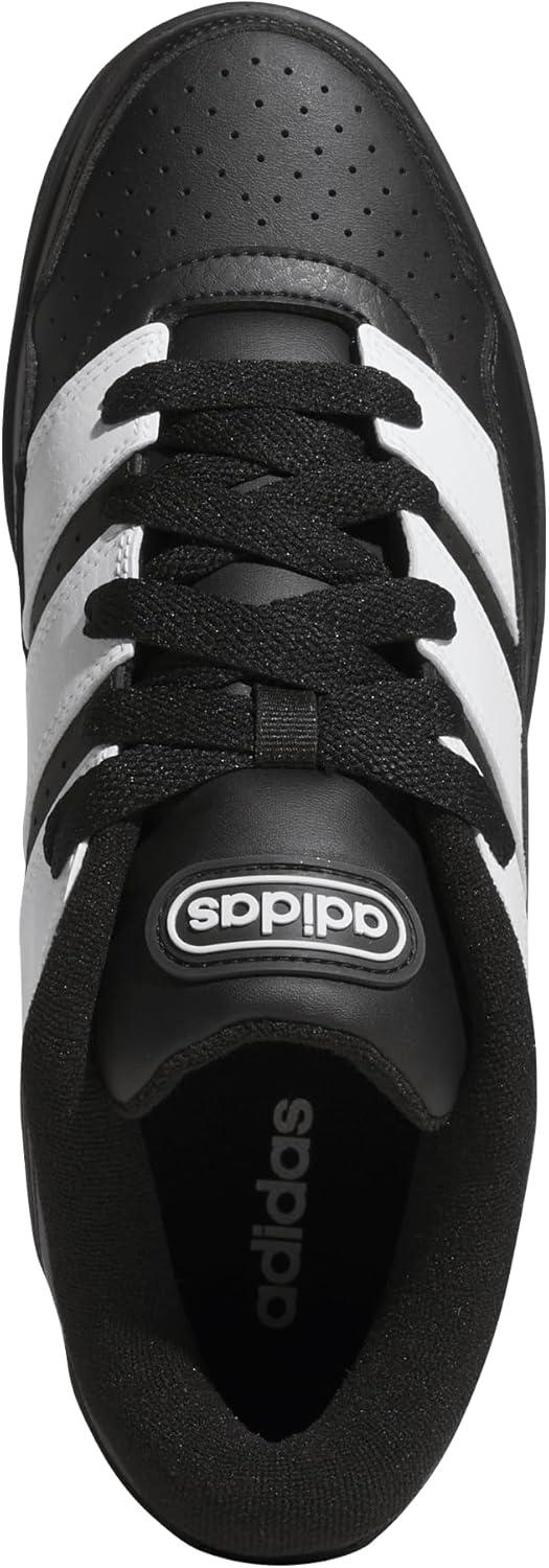 image:imageadidas Mens Break Start 2000 Lace Up Sneakers Shoes Casual BlackBlackWhiteBlack