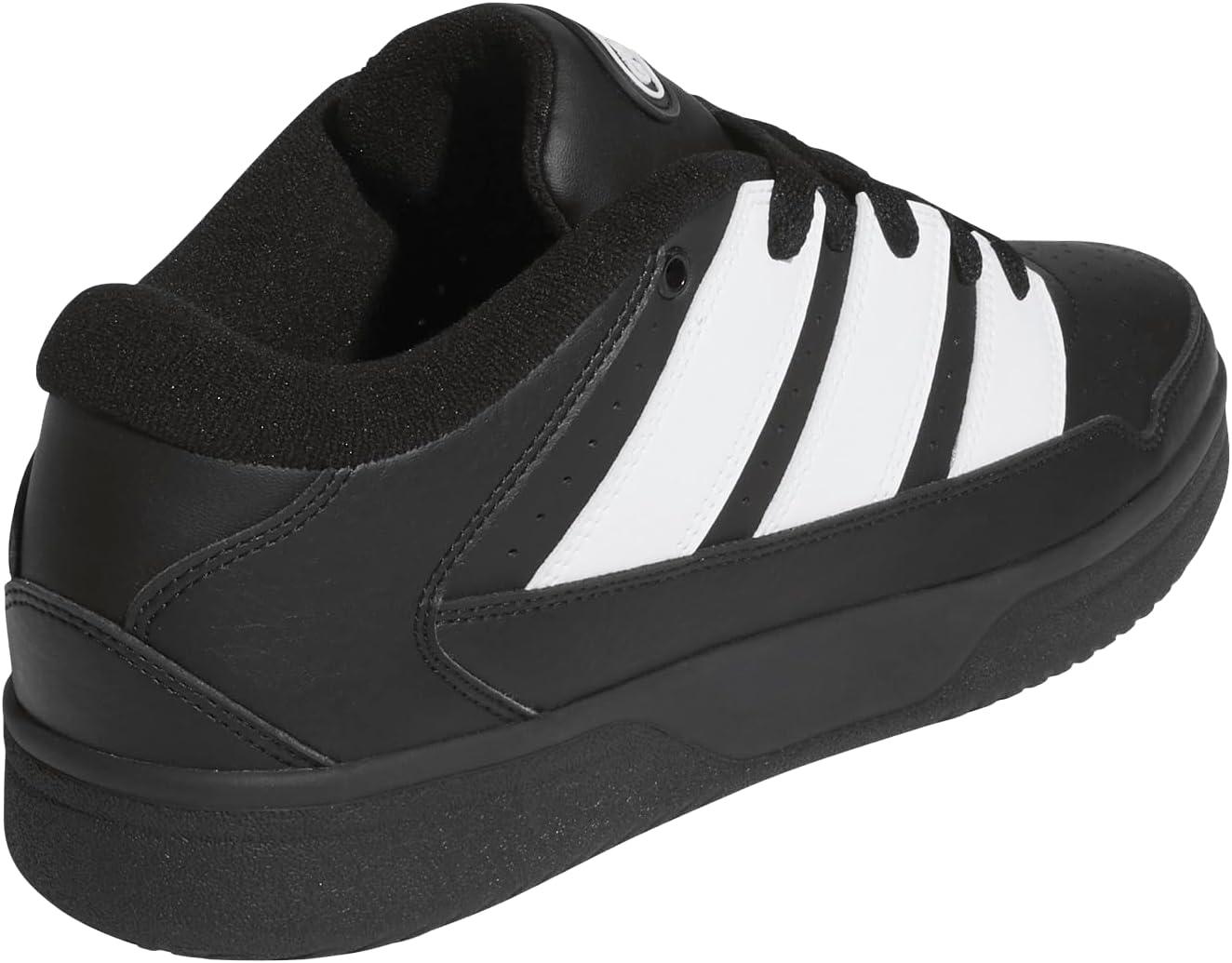 image:imageadidas Mens Break Start 2000 Lace Up Sneakers Shoes Casual BlackBlackWhiteBlack