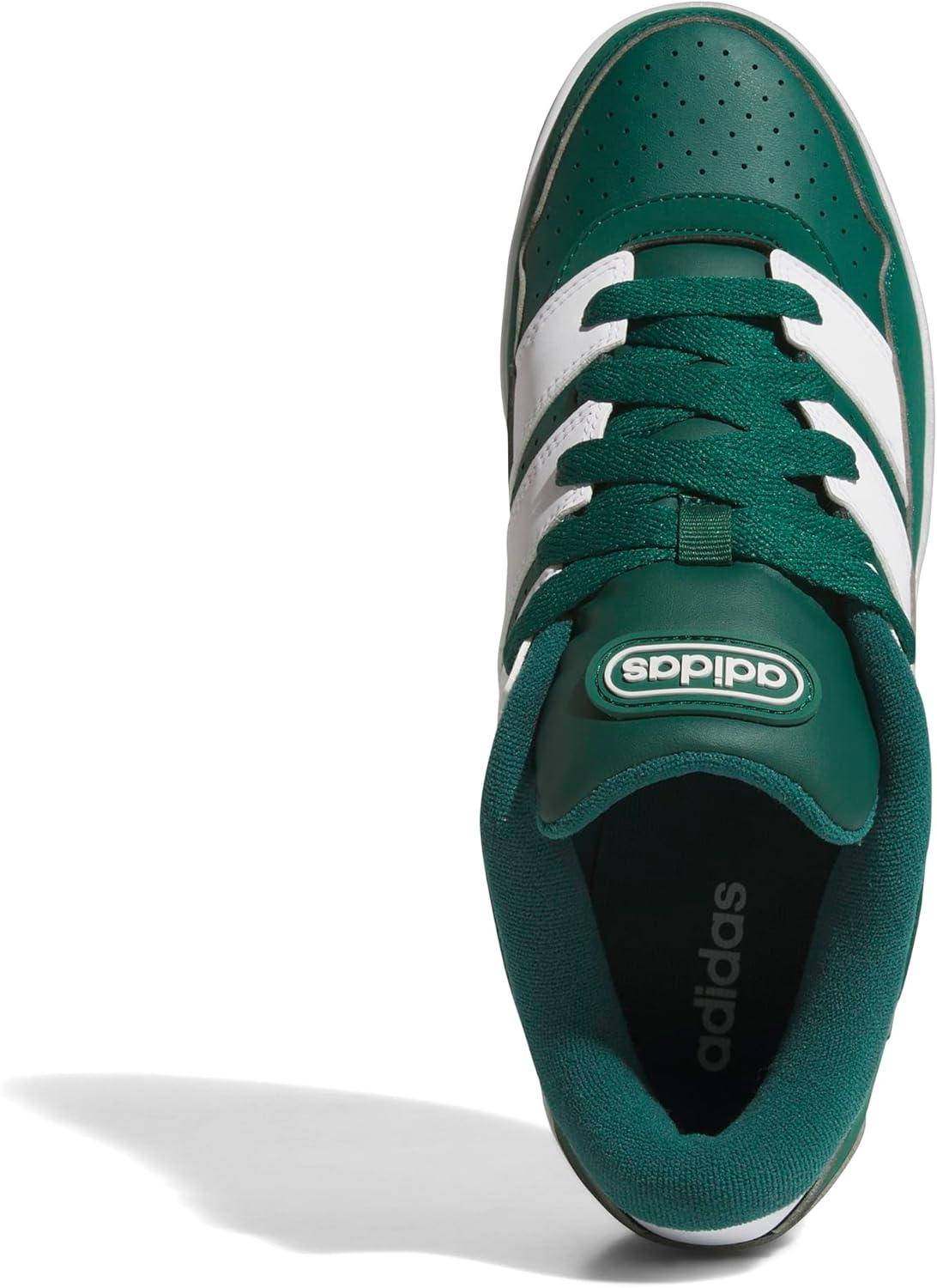 image:imageadidas Mens Break Start 2000 Lace Up Sneakers Shoes Casual BlackCollegiate GreenWhiteGum