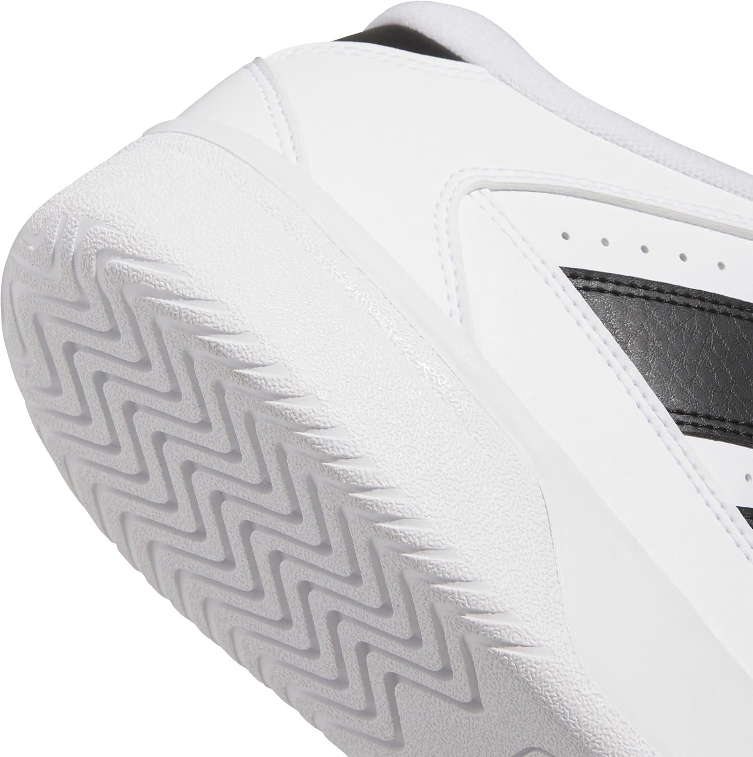 image:imageadidas Mens Break Start 2000 Lace Up Sneakers Shoes Casual BlackWhiteBlackWhite