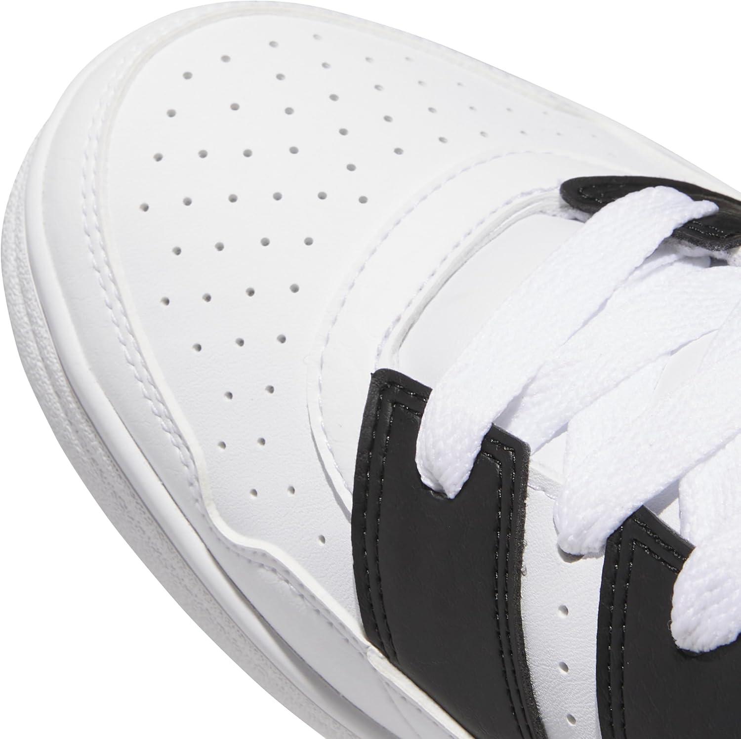 image:imageadidas Mens Break Start 2000 Lace Up Sneakers Shoes Casual BlackWhiteBlackWhite