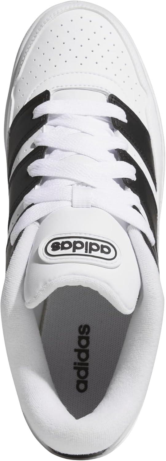 image:imageadidas Mens Break Start 2000 Lace Up Sneakers Shoes Casual BlackWhiteBlackWhite
