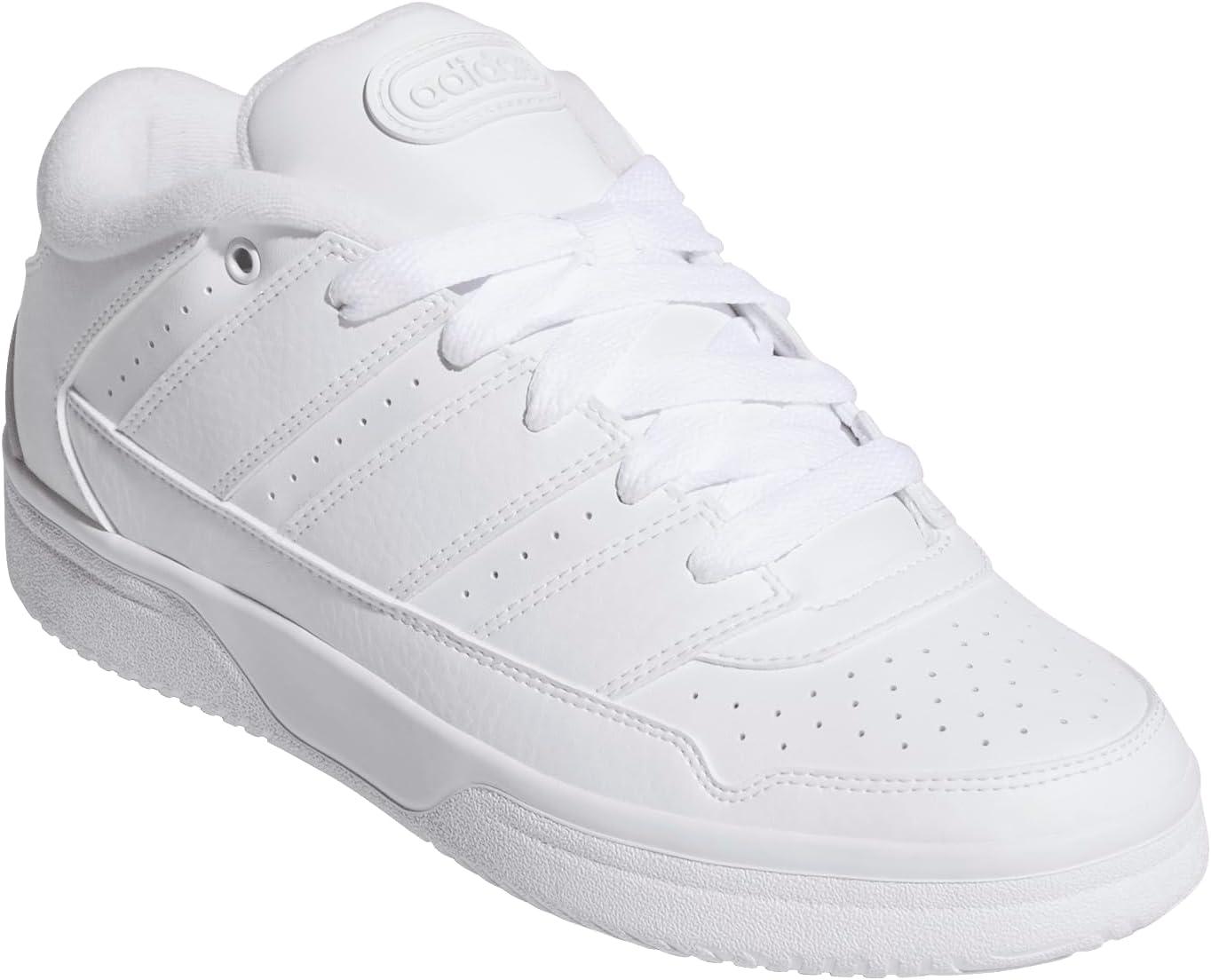 image:imageadidas Mens Break Start 2000 Lace Up Sneakers Shoes Casual BlackWhiteWhiteWhite
