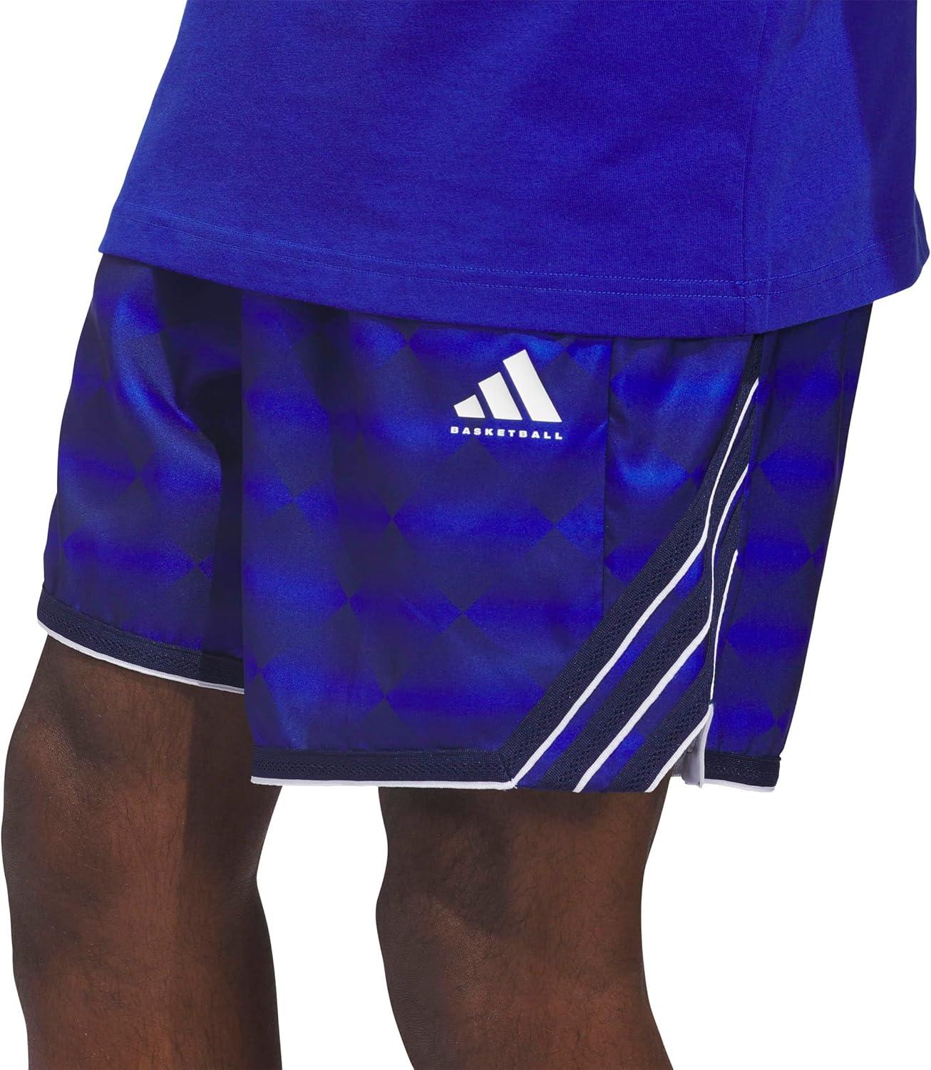 image:imageadidas Mens Crazy Lite All Over Printed ShortsBold Blue