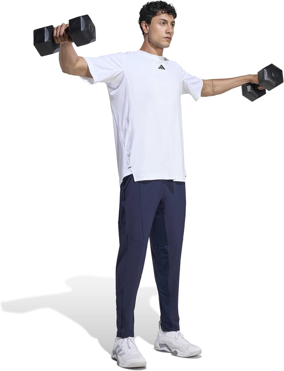 image:imageadidas Mens Designed for Training Workout PantsInk