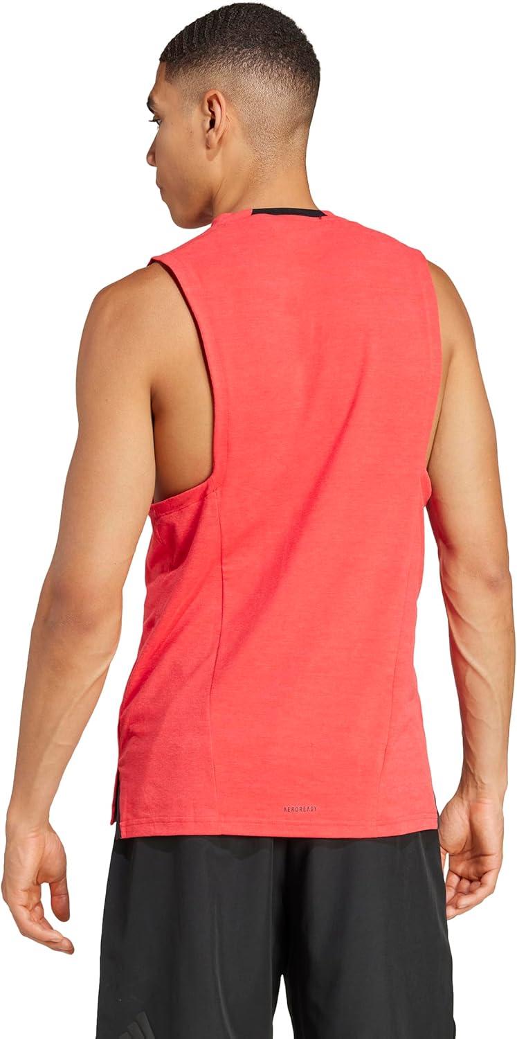 image:imageadidas Mens Designed for Training Workout Tank TopPure Ruby
