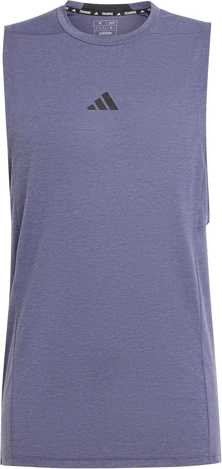 image:imageadidas Mens Designed for Training Workout Tank TopShadow Navy