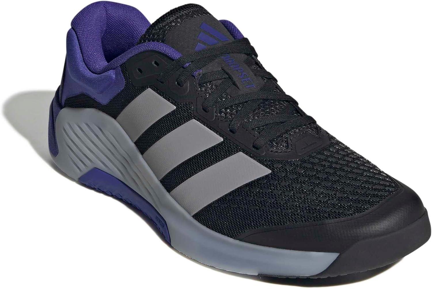 image:imageadidas Mens Dropset 4 Training ShoesBlackHalo SilverPure Purple