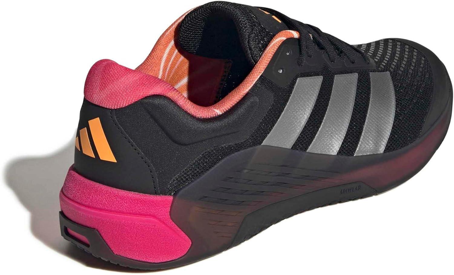 image:imageadidas Mens Dropset 4 Training ShoesBlackIron MetallicShock Pink