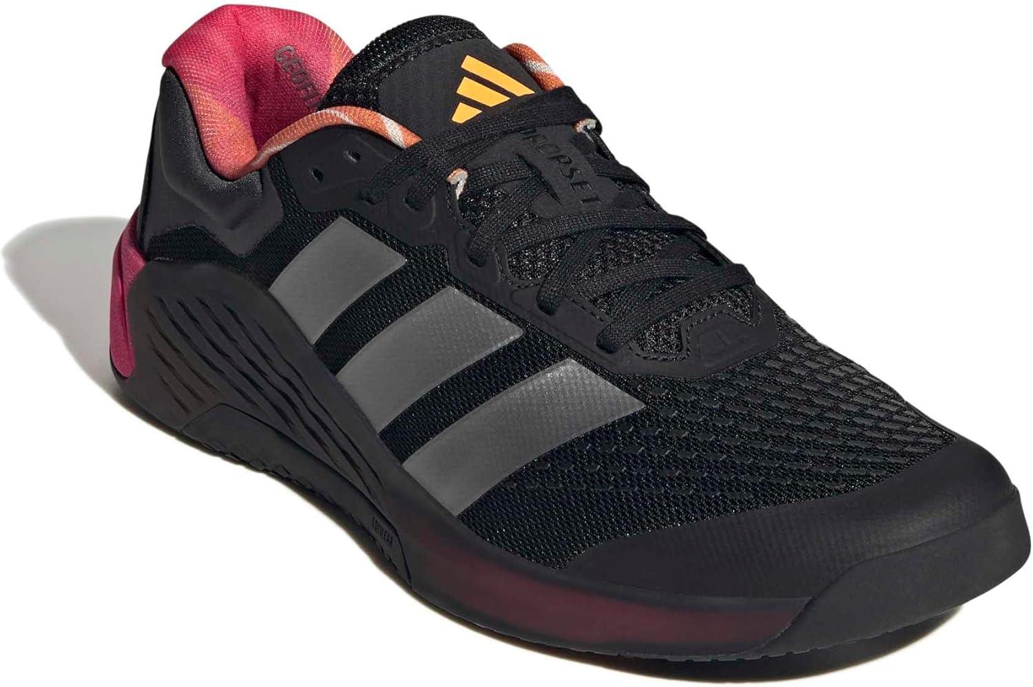 image:imageadidas Mens Dropset 4 Training ShoesBlackIron MetallicShock Pink