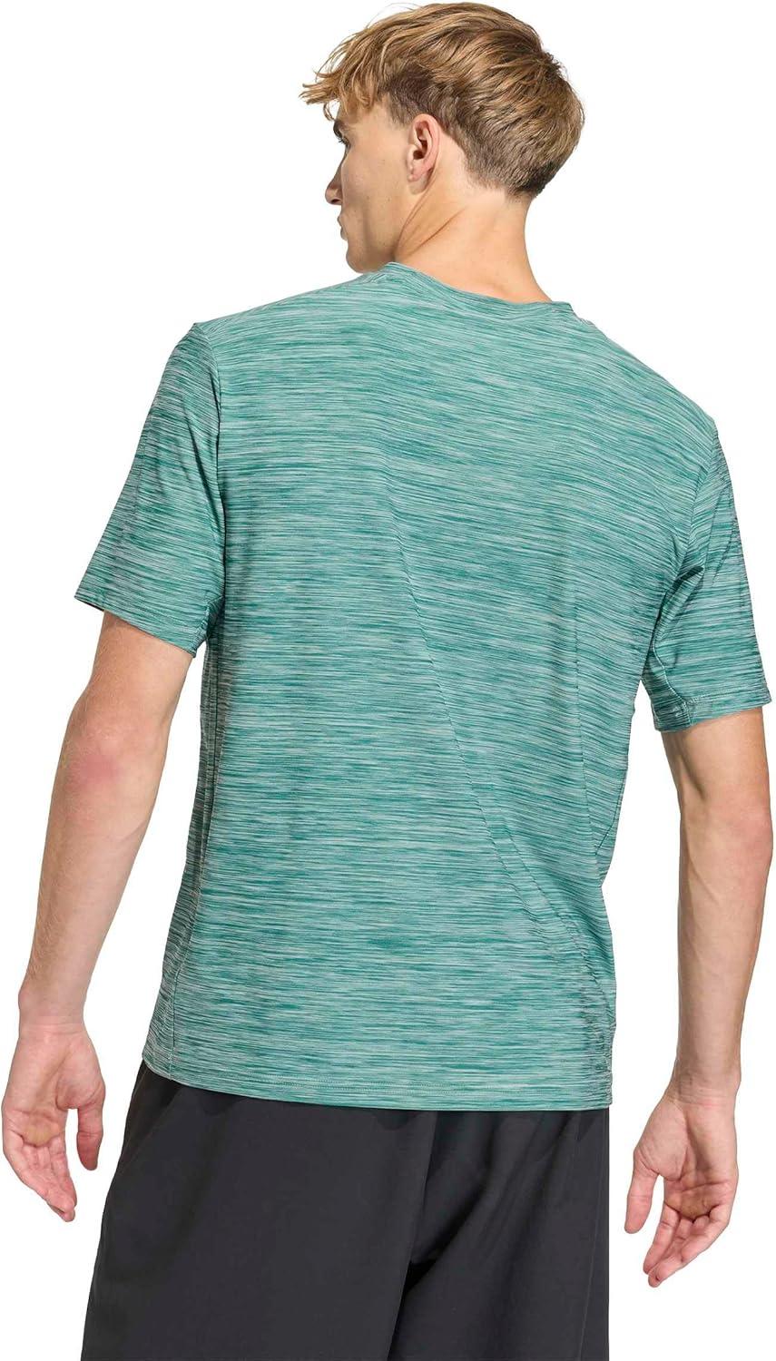 image:imageadidas Mens Workout Essentials Flex TShirtWonder Sage Melane