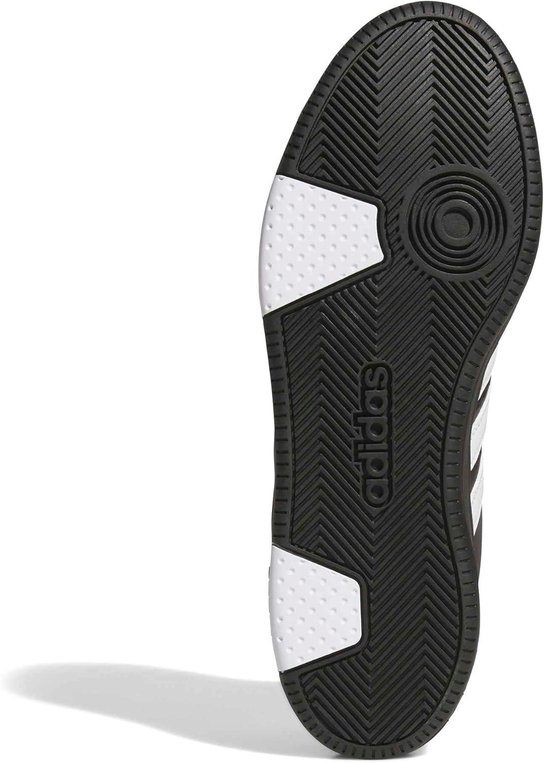 image:imageadidas Unisex Adult Hoops Classic Mid TopBlackWhiteOrbit Grey
