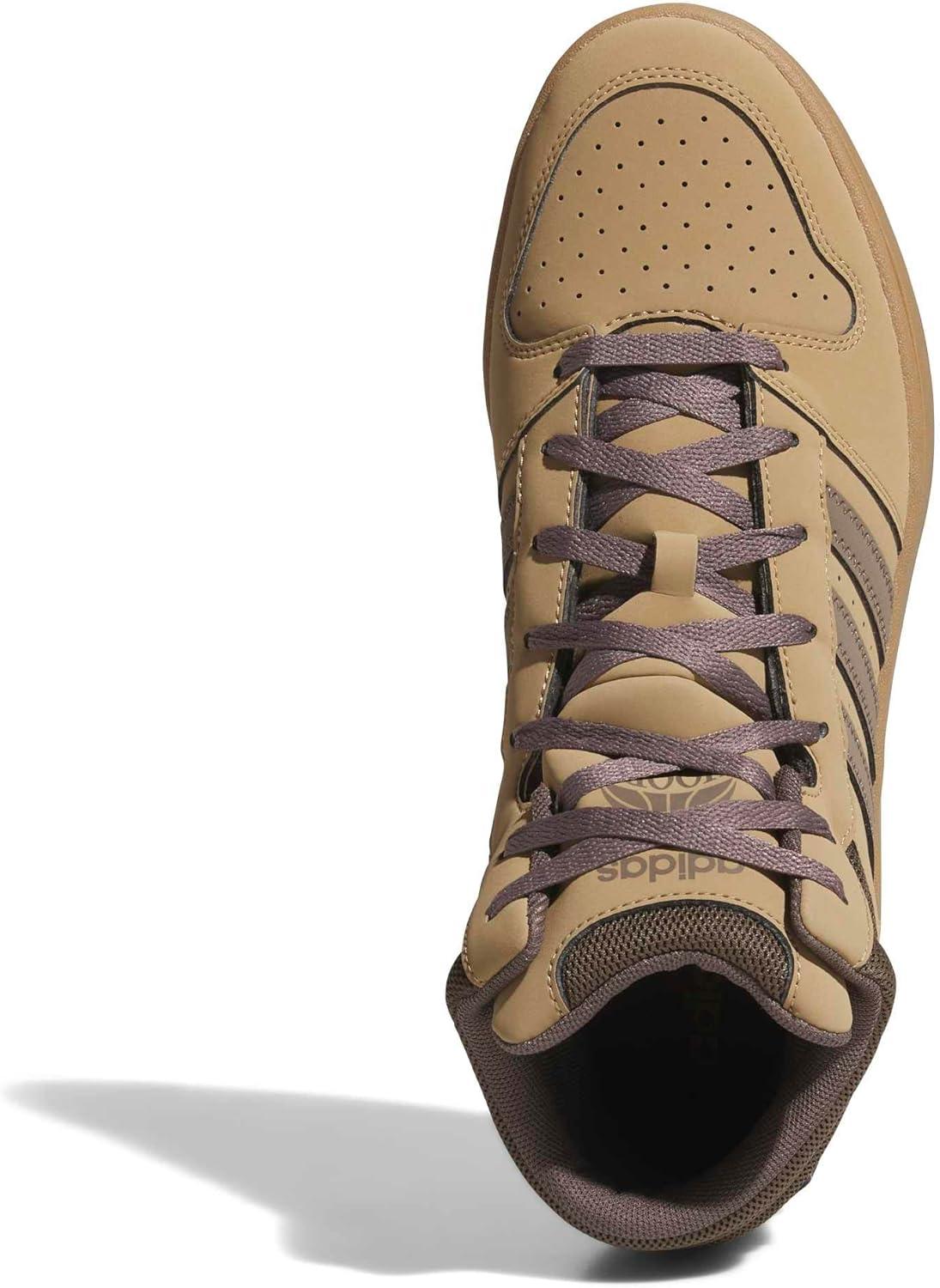 image:imageadidas Unisex Adult Hoops Classic Mid TopCardboardEarth Strata