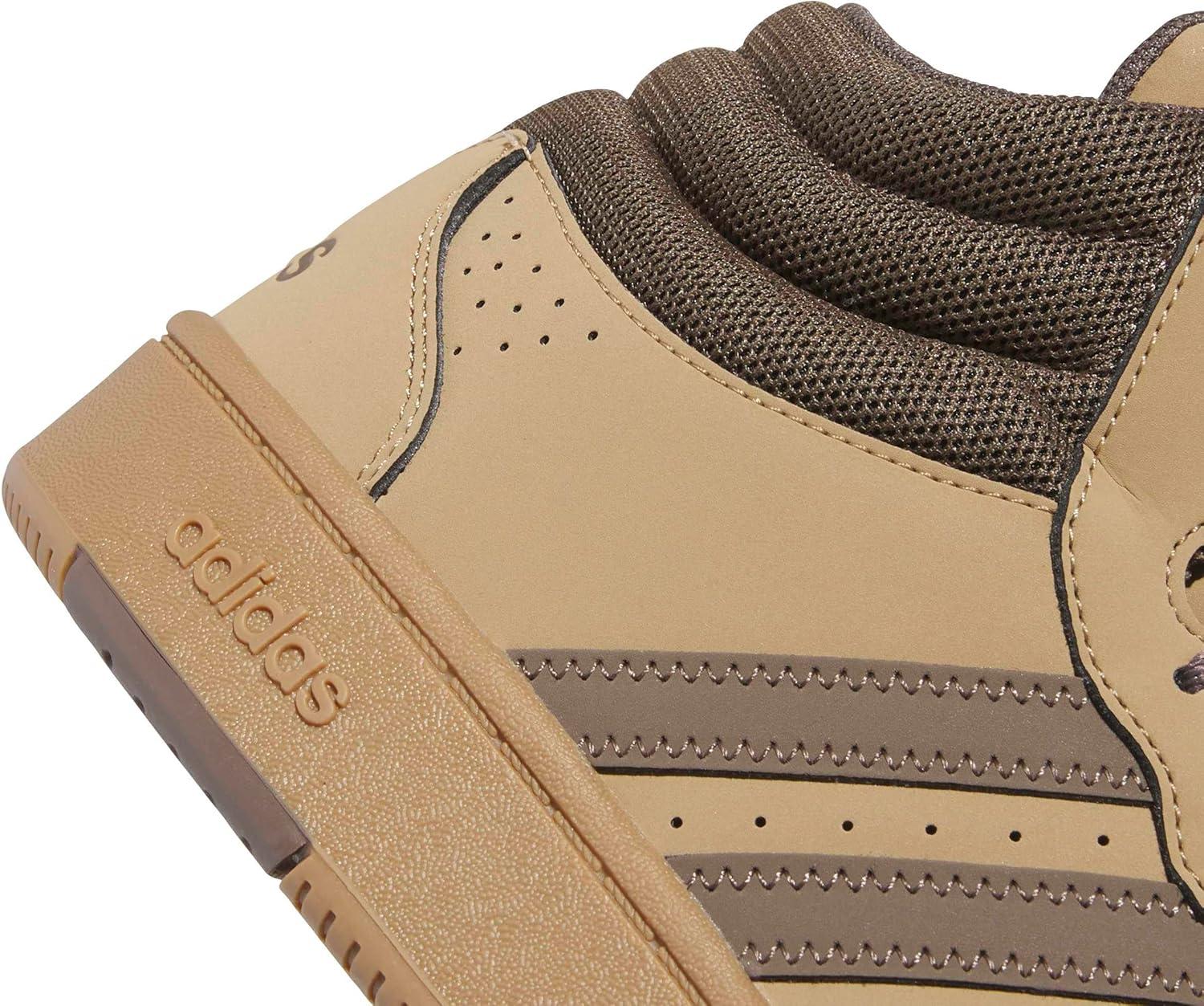 image:imageadidas Unisex Adult Hoops Classic Mid TopCardboardEarth Strata