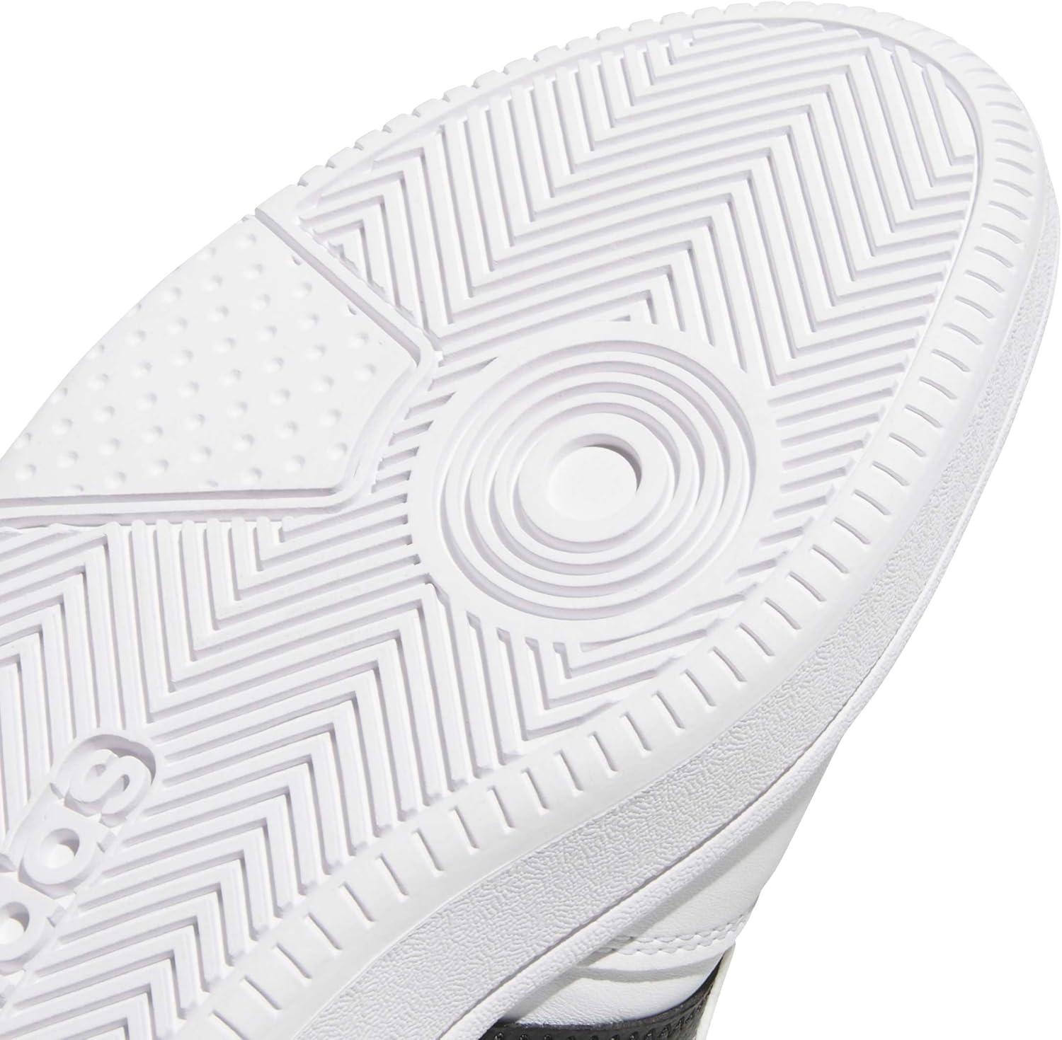 image:imageadidas Unisex Adult Hoops Classic Mid TopWhiteBlackOrbit Grey