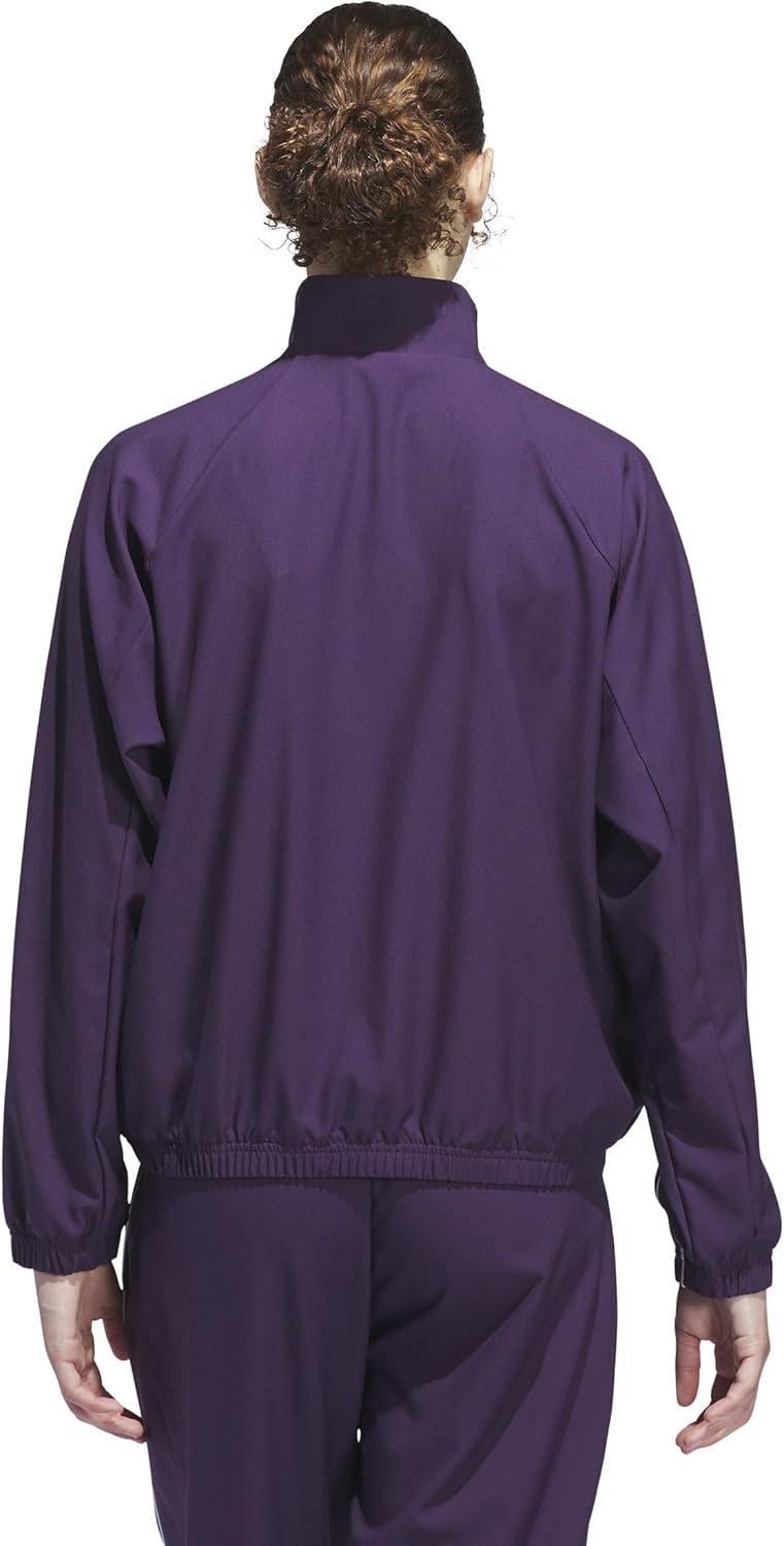image:imageadidas Womens Crazylite Woven Basketball JacketAurora PlumWhite
