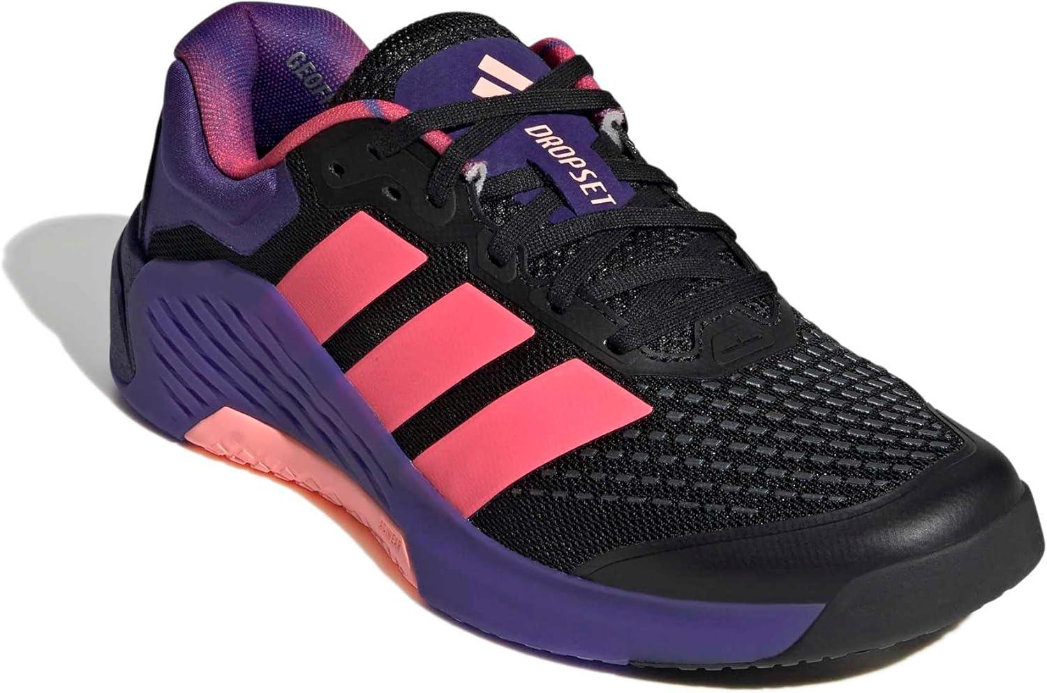image:imageadidas Womens Dropset 4 Training ShoesBlackSolar TurboFrozen Turbo
