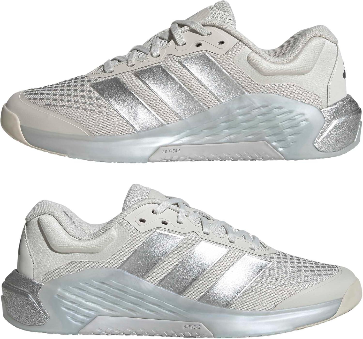 image:imageadidas Womens Dropset 4 Training ShoesOrbit GreyTech Grey MetallicSilver Metallic