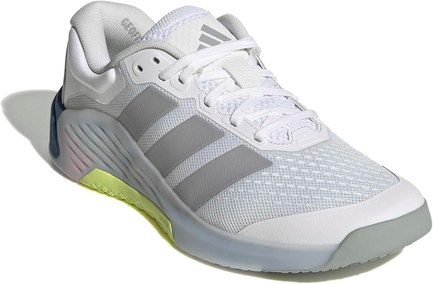 image:imageadidas Womens Dropset 4 Training ShoesWhiteHalo SilverDusky Ink
