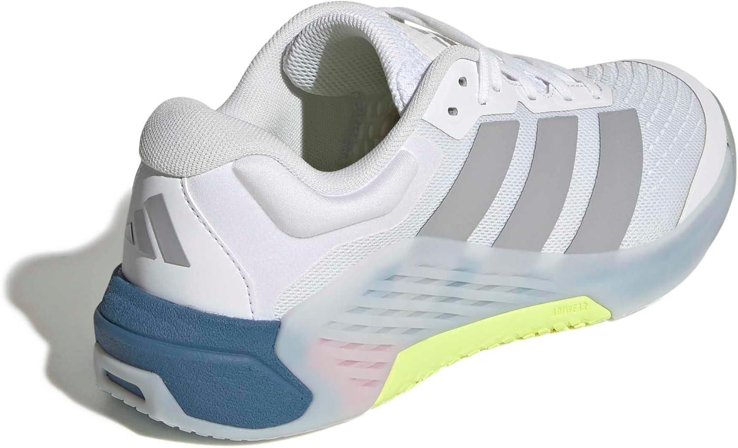 image:imageadidas Womens Dropset 4 Training ShoesWhiteHalo SilverDusky Ink