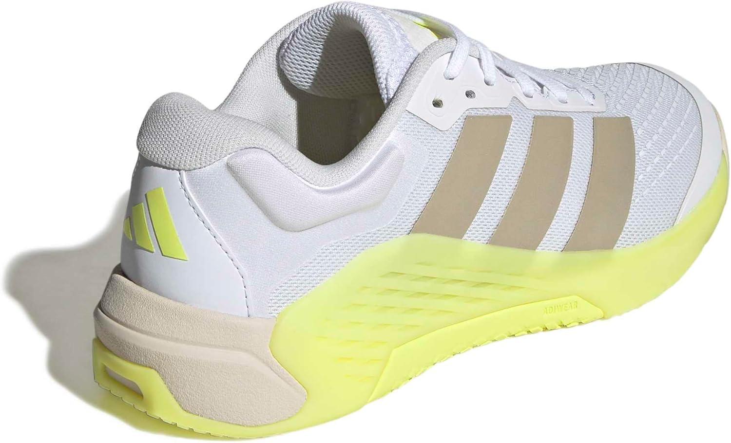 image:imageadidas Womens Dropset 4 Training ShoesWhiteWonder AluminaFrozen Lemon