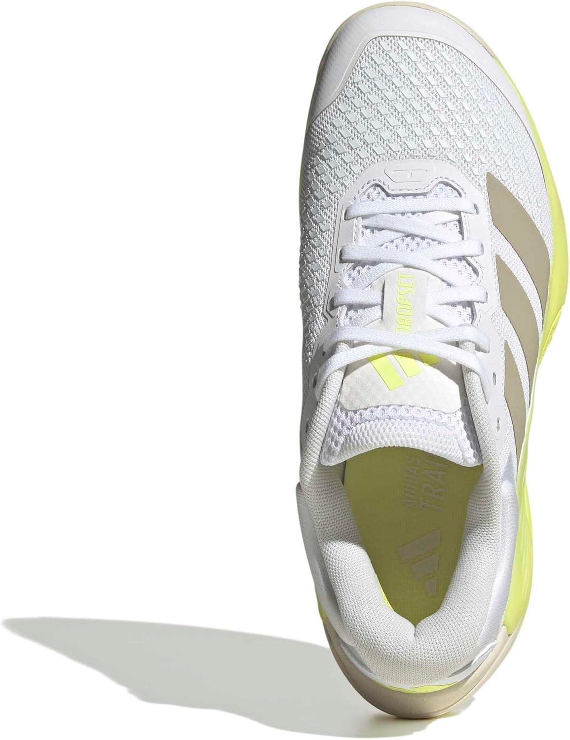 image:imageadidas Womens Dropset 4 Training ShoesWhiteWonder AluminaFrozen Lemon